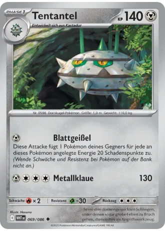 Tentantel #069/86 — Weiße Flammen