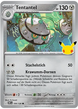 Tentantel #104/128 — 30 Jahre