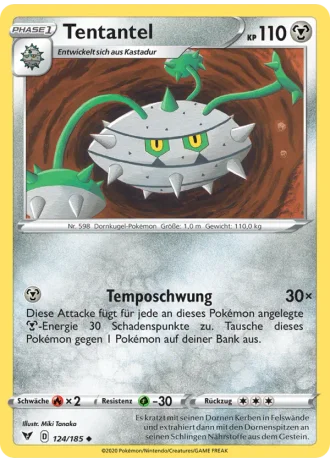 Tentantel #124/185 — Farbenschock