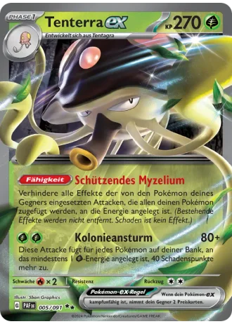 Tenterra ex #005/91 — Paldeas Schicksale