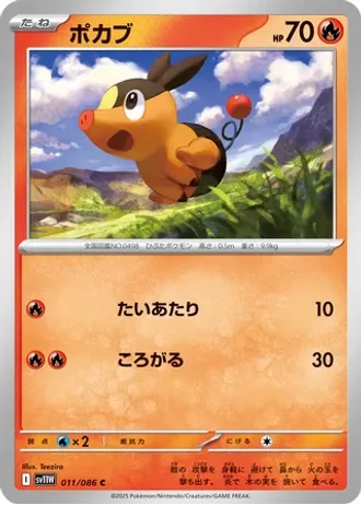 Tepig #11 — White Flare