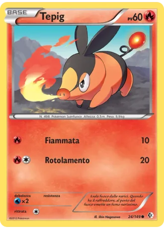 Tepig #24/149 — Confini Varcati