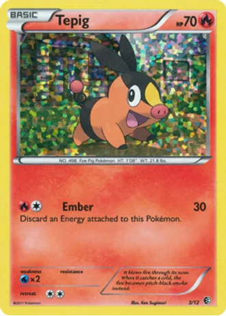 Tepig #3 — McDonald's Collection 2011