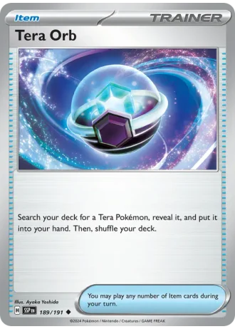 Tera Orb #189/191 — Surging Sparks