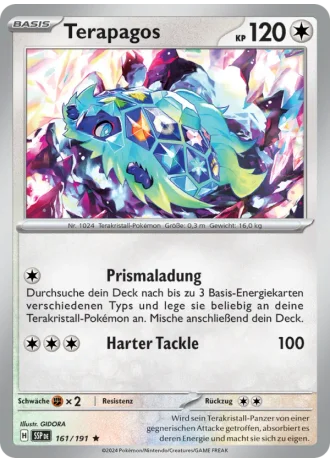 Terapagos #161/191 — Stürmische Funken