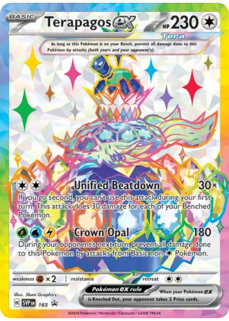 Terapagos ex #165 — Scarlet & Violet Promos