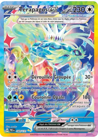 Terapagos ex #169/131 — Évolutions Prismatiques
