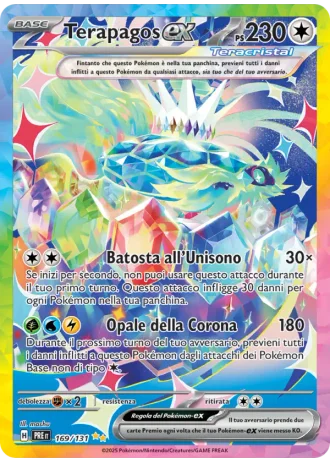 Terapagos ex #169/131 — Evoluzioni Prismatiche