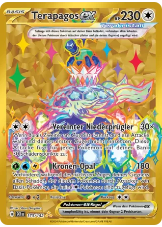 Terapagos ex #173/142 — Stellarkrone