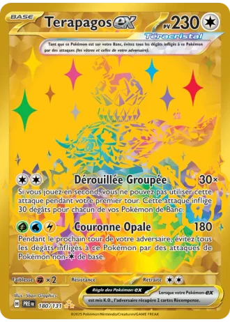 Terapagos ex #180/131 — Évolutions Prismatiques