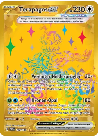 Terapagos ex #180 — Prismatische Entwicklungen