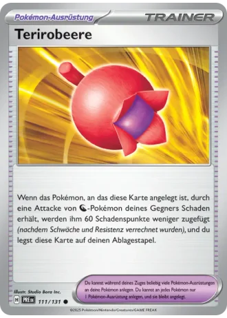Terirobeere #111/131 — Prismatische Entwicklungen