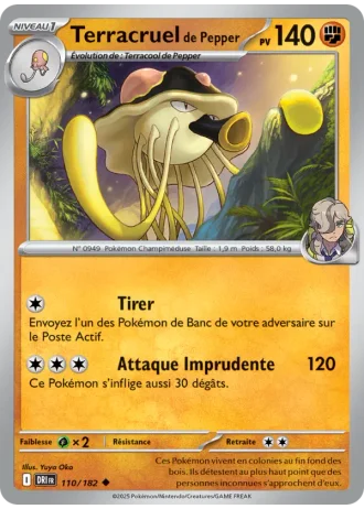 Terracruel de Pepper #110/182 — Rivalités Destinées