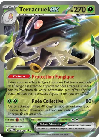 Terracruel ex #005/91 — Destinées de Paldea
