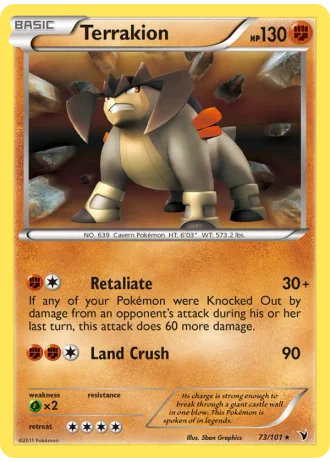 Terrakion #73/45 — World Championships 2012