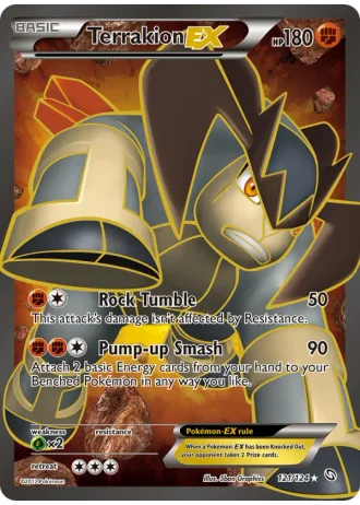 Terrakion EX #121 — Dragons Exalted