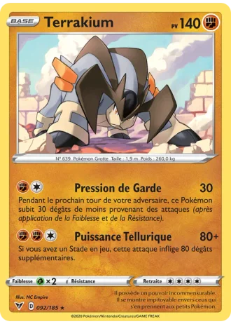 Terrakium #92/185 — Voltage Éclatant
