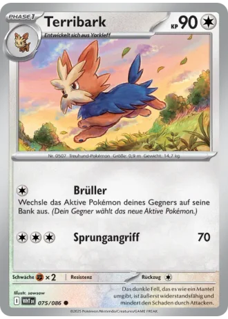 Terribark #075/86 — Weiße Flammen