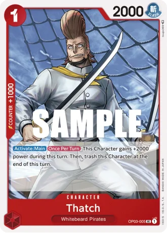 Thatch (OP03-005) — Pillars of Strength (OP03)