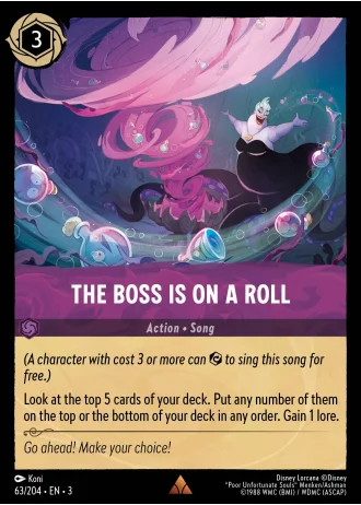 The Boss is on a Roll #63/204 — Into the Inklands