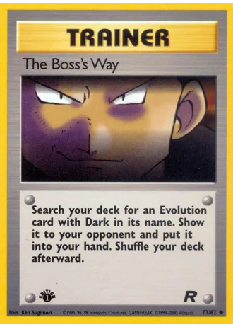 The Boss's Way #73/82 — Team Rocket