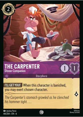 The Carpenter - Dinner Companion #44/204 — Azurite Sea