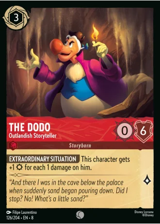 The Dodo - Outlandish Storyteller #126/204 — Reign of Jafar