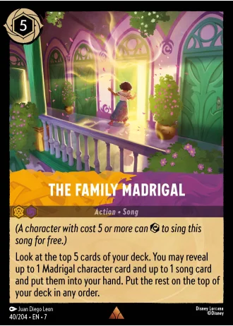 The Family Madrigal #40/204 — Archazia's Island