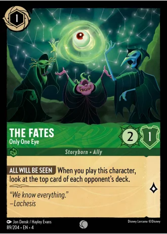 The Fates - Only One Eye #89/204 — Ursula's Return
