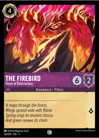 The Firebird - Force of Destruction #56/204 — Into the Inklands