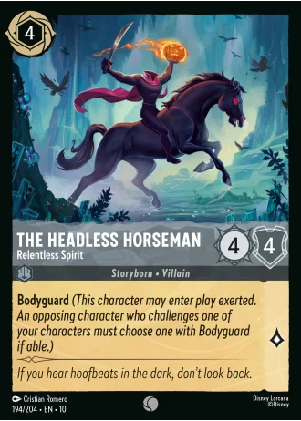 The Headless Horseman - Relentless Spirit #194/204 — Whispers in the Well