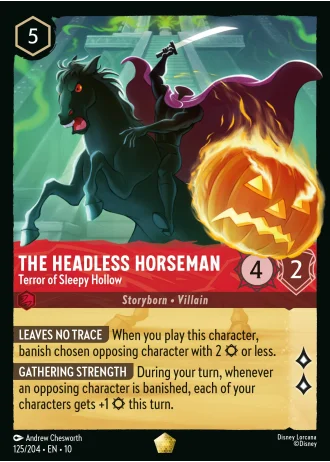 The Headless Horseman - Terror of Sleepy Hollow #125/204 — Whispers in the Well