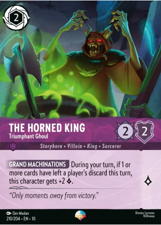 The Horned King - Triumphant Ghoul #210/204 — Whispers in the Well