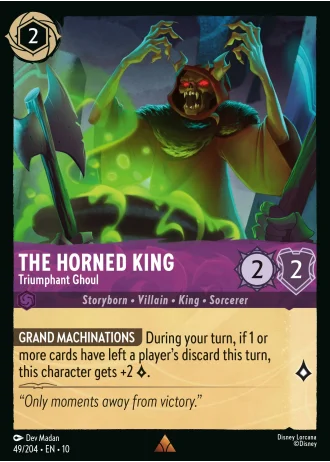 The Horned King - Triumphant Ghoul #49/204 — Whispers in the Well