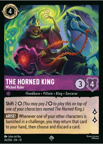 The Horned King - Wicked Ruler #36/204 — Whispers in the Well