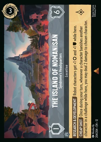 The Island of Nomanisan - Syndrome's Headquarters #204/257 — Wilds Unknown