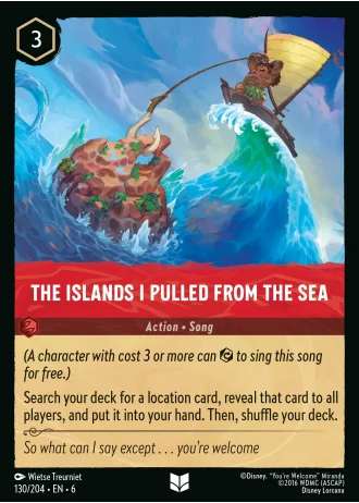 The Islands I Pulled from the Sea #130/204 — Azurite Sea