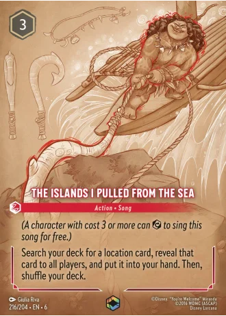The Islands I Pulled From the Sea #216/204 — Azurite Sea