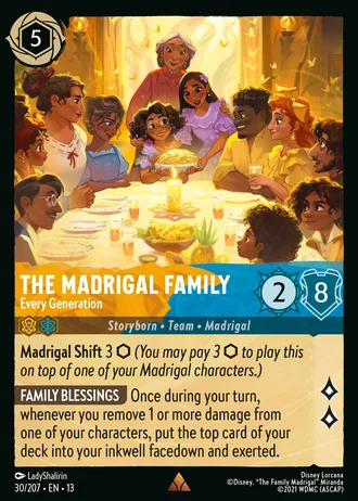 The Madrigal Family - Every Generation #30/261 — Attack of the Vine!