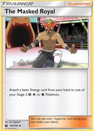 The Masked Royal #139/168 — Celestial Storm
