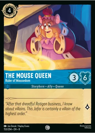 The Mouse Queen - Ruler of Mousedom #153/204 — Reign of Jafar