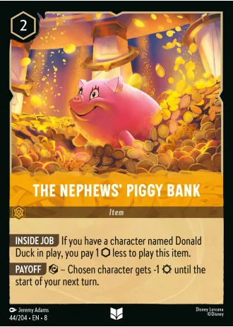 The Nephews' Piggy Bank #44/204 — Reign of Jafar