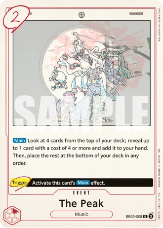 The Peak (EB02-008) — Anime 25th Collection (EB02)