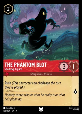 The Phantom Blot - Shadowy Figure #135/204 — Archazia's Island