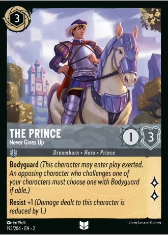 The Prince - Never Gives Up #195/204 — Rise of the Floodborn