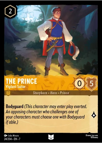 The Prince - Vigilant Suitor #24/204 — Archazia's Island