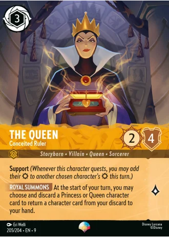 The Queen - Conceited Ruler #205/204 — Fabled