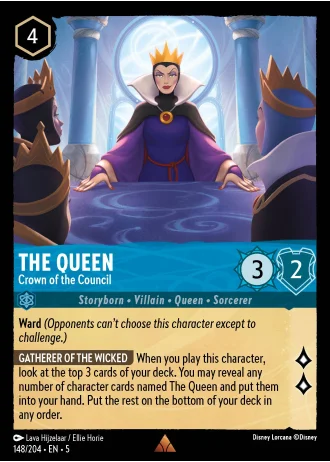 The Queen - Crown of the Council #148/204 — Shimmering Skies