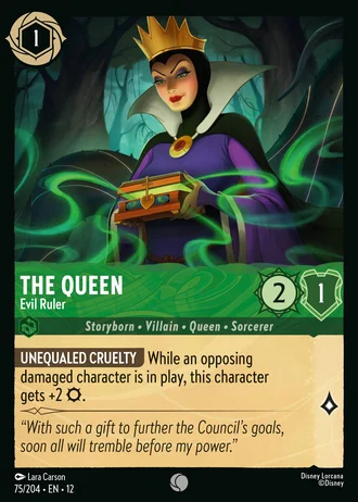 The Queen - Evil Ruler #75/257 — Wilds Unknown