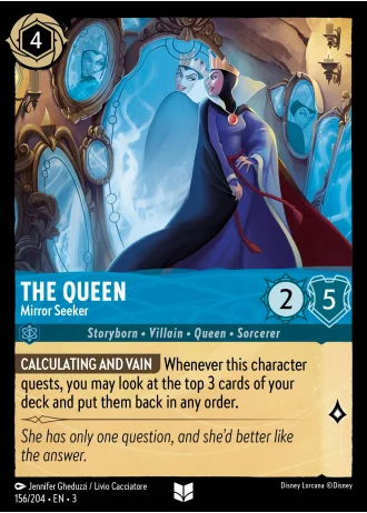 The Queen - Mirror Seeker #156/204 — Into the Inklands